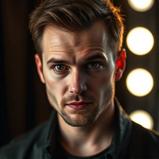 Headshot of Mr. James O'Connell, experienced in stage acting.